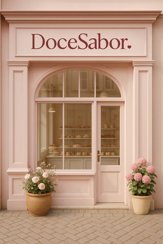 Fachada da Loja DoceSabor